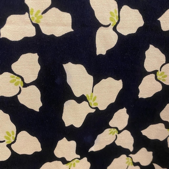 Diane Von Furstenberg Silk Mixed Floral Front Tie Mini Dress - Picture 11 of 11